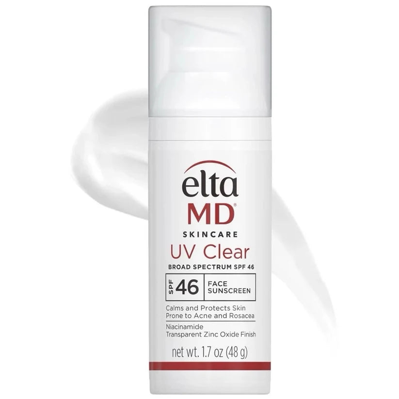 EltaMD UV Clear Broad-Spectrum Facial Sunscreen SPF 46 – 1.7 oz / 48g (EXP 03/27)