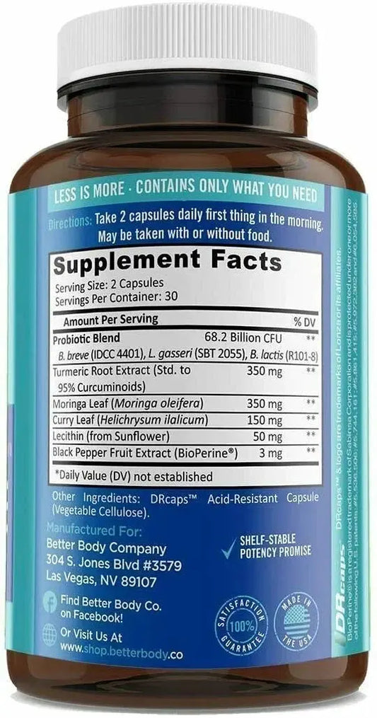 Provitalize | 100% Natural Probiotic & Menopause Supplement for Women – 60 DRcaps™ NORTH WAVE SCENTORA