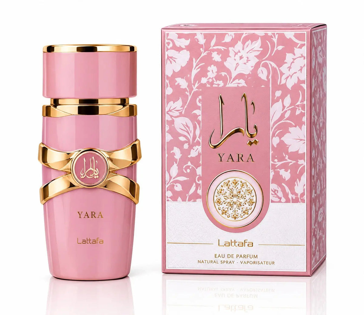 Lattafa Yara Eau De Parfum – 100ml (3.4 fl. oz.) Long-Lasting Sweet Powdery Fragrance For Women NORTH WAVE   SCENTORA