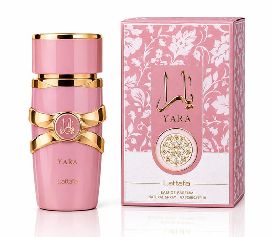 Lattafa Yara Eau De Parfum – 100ml (3.4 fl. oz.) Long-Lasting Sweet Powdery Fragrance For Women NORTH WAVE   SCENTORA