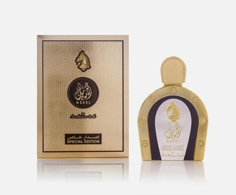 Arabian Oud Aseel Special Edition Eau De Parfum – Long-Lasting Luxurious Oriental Woody & Amber Fragrance NORTH WAVE   SCENTORA