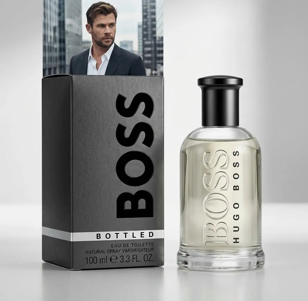 Hugo Boss Boss Bottled Eau De Toilette – 100ml / 3.3 fl. oz. Spray NORTH WAVE   SCENTORA