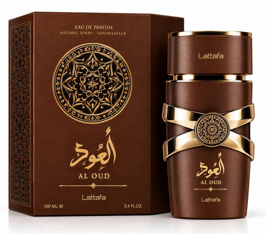 Lattafa Asad Al Oud Eau De Parfum – 100ml (3.4 fl. oz.) Long-Lasting Rich Woody Oud & Spice Fragrance NORTH WAVE   SCENTORA