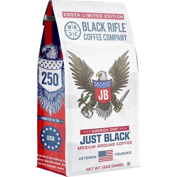 Black Rifle Coffee Company Just Black Ground Coffee – 12 oz SCENTORA   SCENTORA