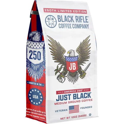 Black Rifle Coffee Company Just Black Ground Coffee – 12 oz SCENTORA   SCENTORA