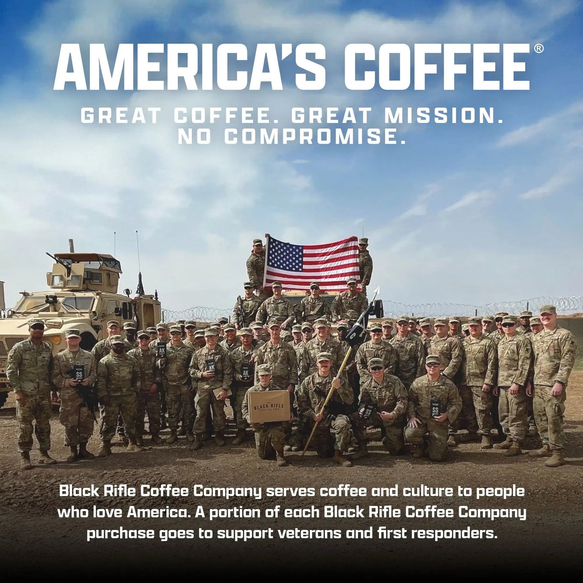 Black Rifle Coffee Company Just Black Ground Coffee – 12 oz SCENTORA   SCENTORA
