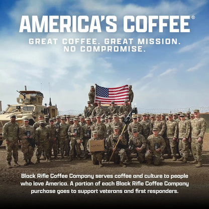 Black Rifle Coffee Company Just Black Ground Coffee – 12 oz SCENTORA   SCENTORA