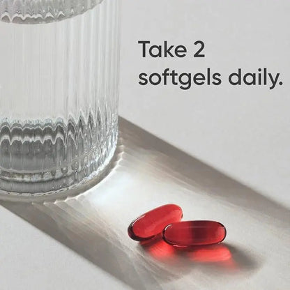 Total Omega-3 2200mg 120 Softgel | Wild Salmon & Krill Oil with Astaxanthin (EPA/DHA) NORTH WAVE   SCENTORA