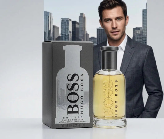 Hugo Boss Boss Bottled Eau De Toilette – 100ml / 3.4 fl. oz. Spray NORTH WAVE   SCENTORA