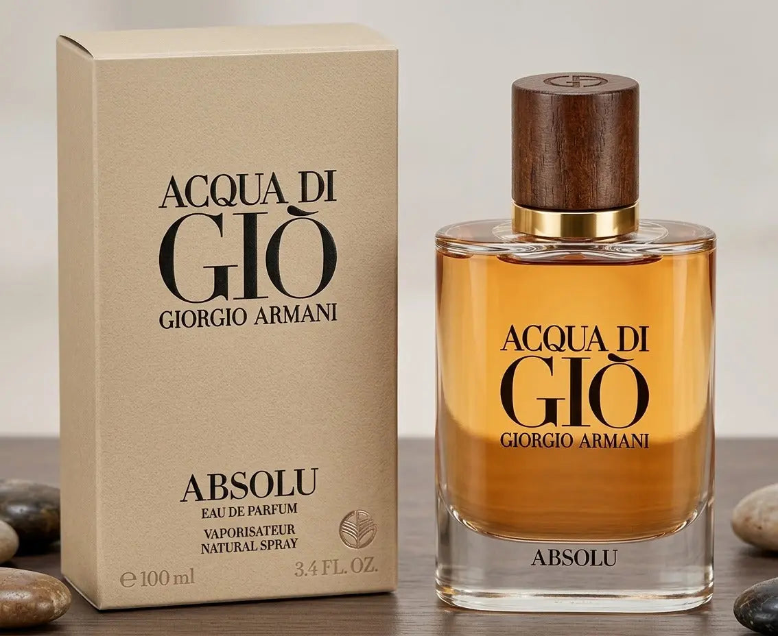 Giorgio Armani Acqua Di Giò Absolu Eau De Parfum – 100ml / 3.4 fl. oz. Spray NORTH WAVE   SCENTORA