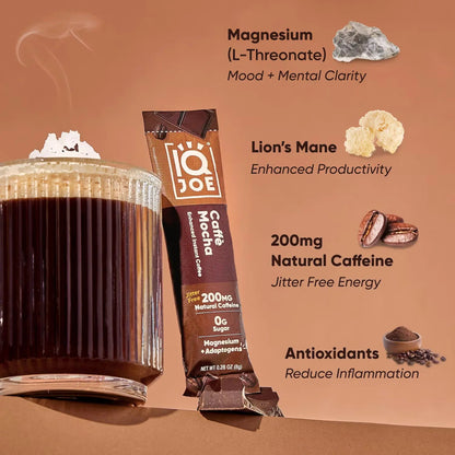 IQJOE Instant Mushroom Coffee Packets – Variety Pack (16 Servings) SCENTORA   SCENTORA