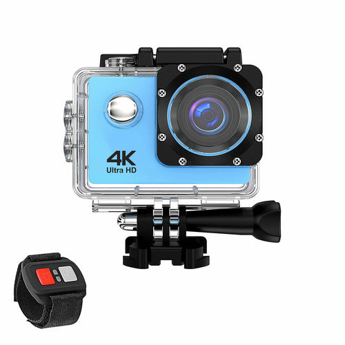4K Waterproof All Digital UHD WiFi Camera + RF Remote And Accessories - Wavy Hub