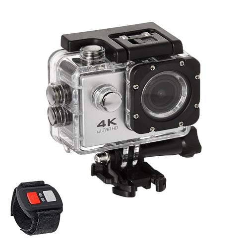 4K Waterproof All Digital UHD WiFi Camera + RF Remote And Accessories - Wavy Hub