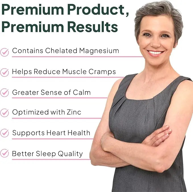 Organics Ocean Pure Magnesium Glycinate & Chelated Zinc | 90 Capsules NORTH WAVE   SCENTORA