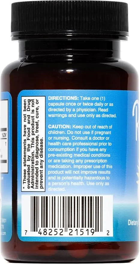 RediCalm | Natural Stress & Anxiety Relief Supplement – Non-GMO, Vegan, Gluten-Free – 60 Capsules NORTH WAVE   SCENTORA