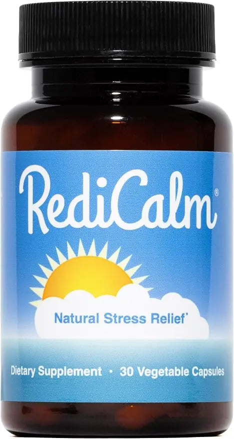RediCalm | Natural Stress & Anxiety Relief Supplement – Non-GMO, Vegan, Gluten-Free – 60 Capsules NORTH WAVE   SCENTORA