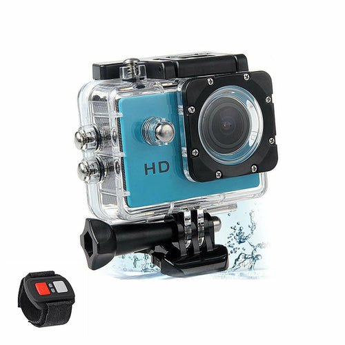 4K Waterproof All Digital UHD WiFi Camera + RF Remote And Accessories - Wavy Hub