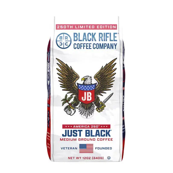 Black Rifle Coffee Company Just Black Ground Coffee – 12 oz SCENTORA   SCENTORA