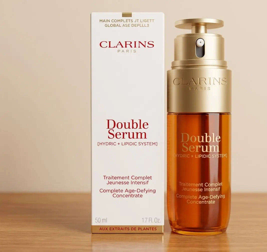 Clarins Double Serum Complete Age-Defying Concentrate (50ml / 1.7 fl. oz.) NORTH WAVE   SCENTORA