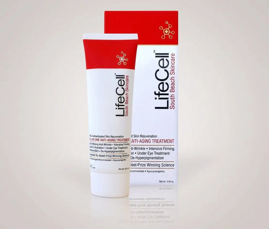 LifeCell All-In-One Anti-Aging Treatment – Anti-Wrinkle & Firming Cream (2.5 oz / 75ml) NORTH WAVE   SCENTORA