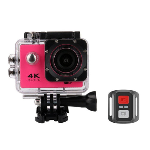 4K Waterproof All Digital UHD WiFi Camera + RF Remote And Accessories - Wavy Hub