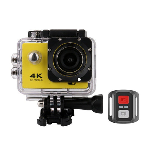 4K Waterproof All Digital UHD WiFi Camera + RF Remote And Accessories - Wavy Hub