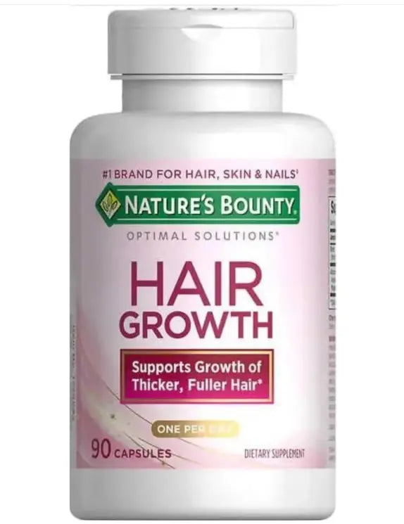 Nature’s Bounty Hair Growth Supplement 90 Capsules | Hair, Skin & Nails Support SCENTORA   SCENTORA