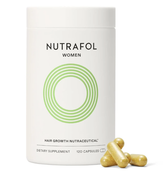 Nutrafol Women Hair Growth Supplement, Ages 18-44 – Clinically Proven for Visibly Thicker Hair – 120 Capsules