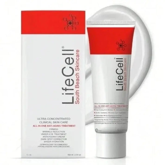 LifeCell All-In-One Anti-Aging Treatment Cream (2.54 oz / 75ml) | Wrinkle & Dark Circle Corrector SCENTORA   SCENTORA