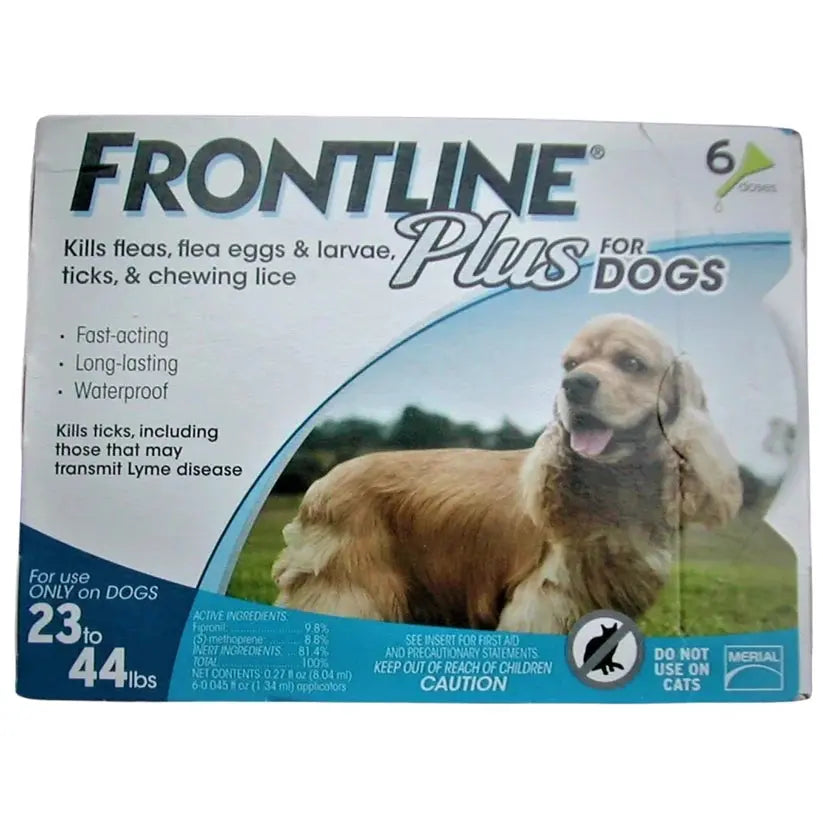 FRONTLINE Plus Flea and Tick Treatment for Large Dogs (45-88 lbs) – 6 Doses SCENTORA   SCENTORA