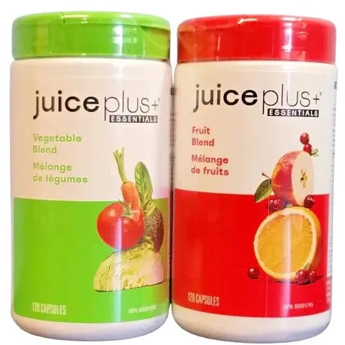 Juice Plus+ Fruit & Vegetable Blend Capsules – 120 Fruit & 120 Vegetable Capsules (240 Total Capsules) NORTH WAVE   SCENTORA