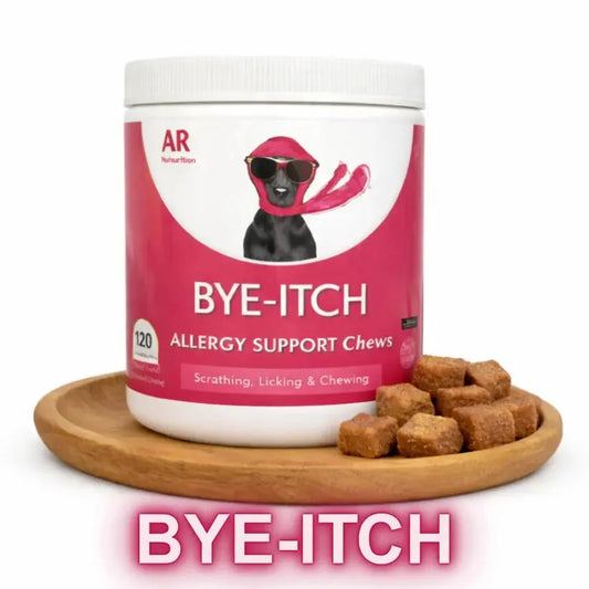 BYE-Itch Immunity Treats for Dogs – Soothe Itchy Paws, Eyes, Ears & Skin (120 Soft Chews / 360g) SCENTORA   SCENTORA