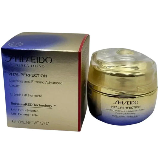 Shiseido Vital Perfection Uplifting and Firming Advanced Cream - 1.7 oz / 50 ml - New in Box NORTH WAVE   SCENTORA
