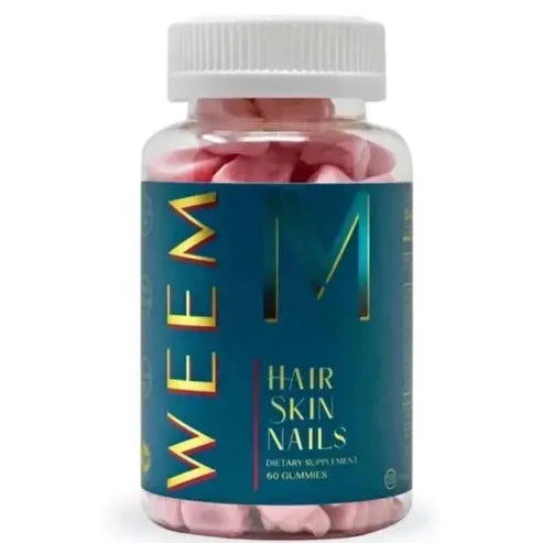 WEEM Hair, Skin & Nails Vegan Gummies – Biotin Infused Beauty Vitamin Support NORTH WAVE   SCENTORA
