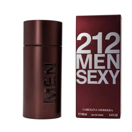 Carolina Herrera 212 Sexy Men Eau de Toilette – 3.4 oz / 100ml SCENTORA   SCENTORA