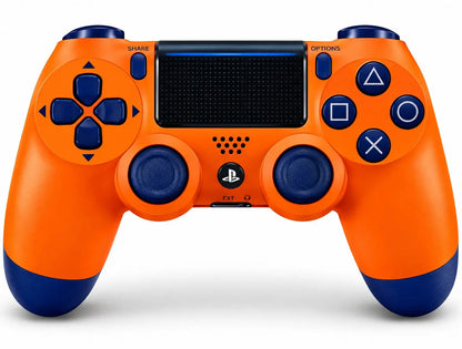 Wireless DualShock 4 Controller for PS4 & PC | Orange & Blue Gaming Gamepad SCENTORA   SCENTORA