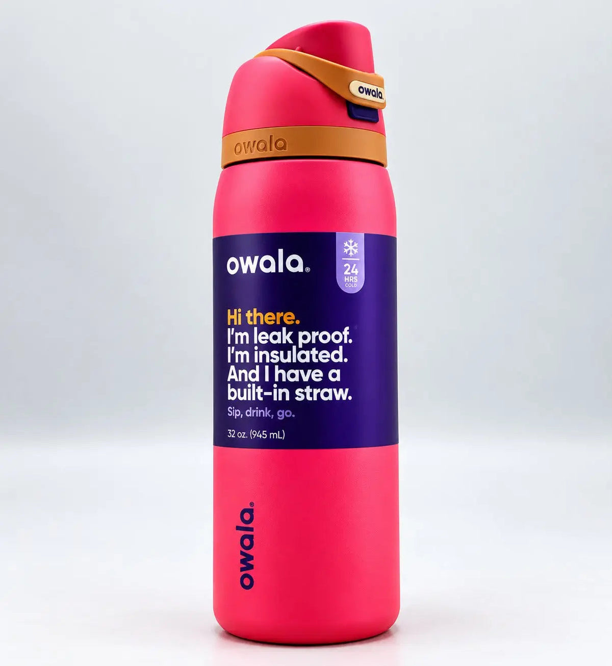 Owala, FreeSip, Water Bottle, Stainless Steel Bottle, Insulated Water Bottle, Leak Proof Bottle, Owala FreeSip, Reusable Water Bottle, Purple Water Bottle, Hydration NORTH WAVE   SCENTORA