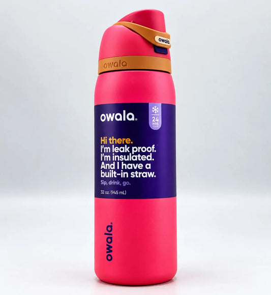 Owala, FreeSip, Water Bottle, Stainless Steel Bottle, Insulated Water Bottle, Leak Proof Bottle, Owala FreeSip, Reusable Water Bottle, Purple Water Bottle, Hydration NORTH WAVE   SCENTORA