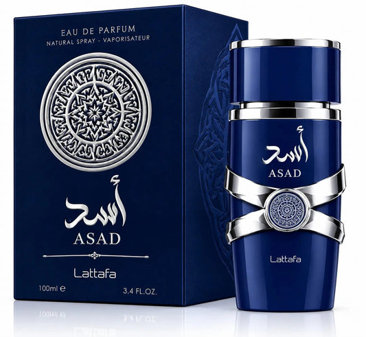 Lattafa Asad Zanzibar Eau De Parfum – 100ml (3.4 fl. oz.) Long-Lasting Fresh Spicy Fragrance For Men NORTH WAVE   SCENTORA