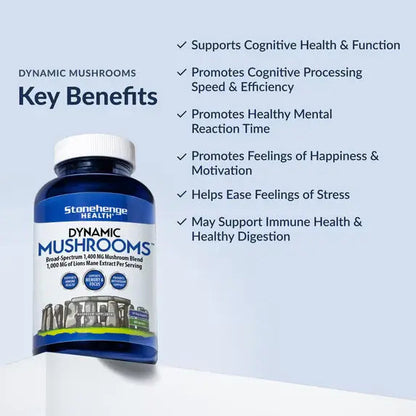 Stonehenge Health Dynamic Mushroom Complex - 60 Veggie Capsules NORTH WAVE   SCENTORA