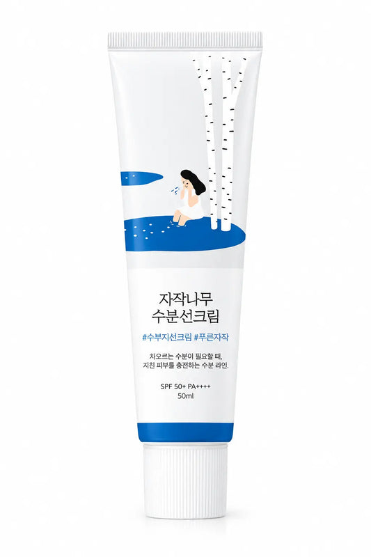 Birch Juice Moisturizing Sunscreen SPF 50+ PA++++ 50ml – Hydrating Korean Face Sunscreen My Store   SCENTORA