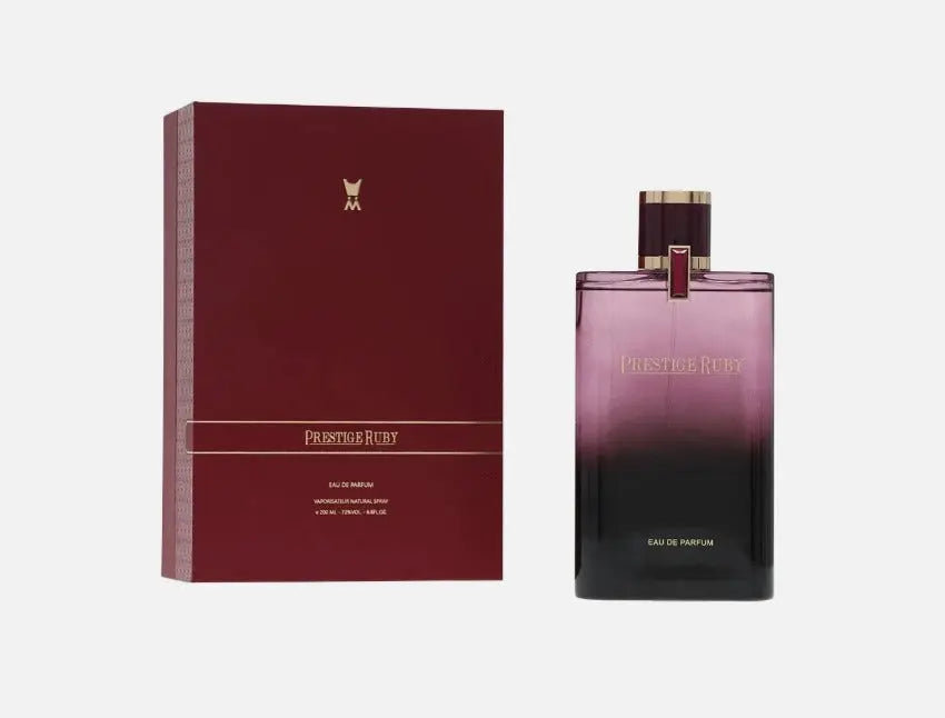 Prestige Ruby Eau De Parfum – 200ml (6.8 fl. oz.) Long-Lasting Luxurious Oriental Floral & Amber Fragrance NORTH WAVE   SCENTORA