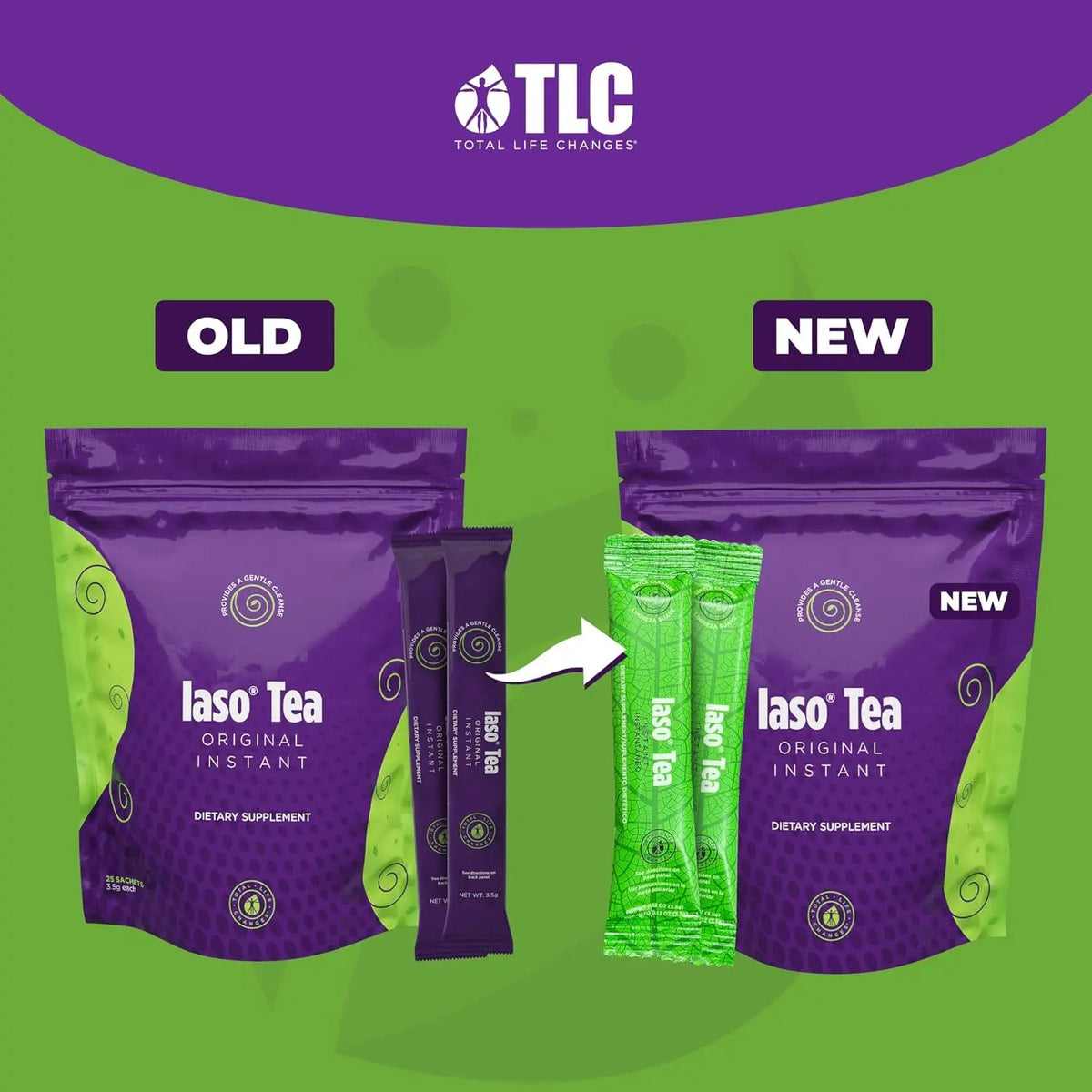 TLC Iaso Tea Original Instant Gentle Cleanse Dietary Supplement NORTH WAVE   SCENTORA