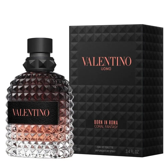 Valentino Uomo Born In Roma Coral Fantasy Eau de Toilette, 3.4oz Valentino   SCENTORA