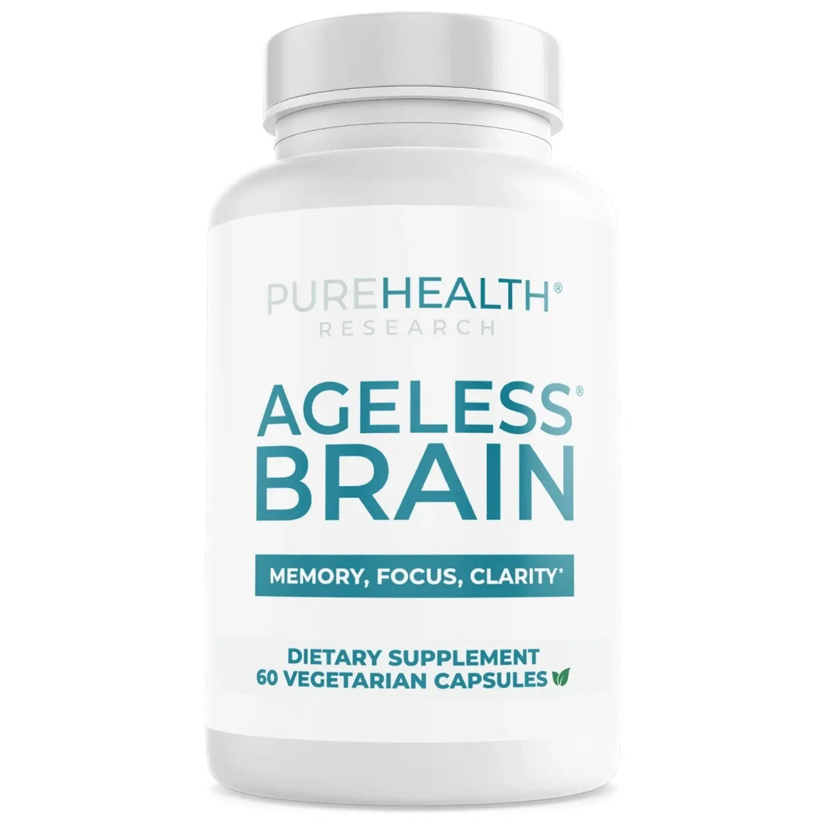 PureHealth Research Ageless Brain | Cognitive Support, Memory & Focus Supplement – Brain Health Formula SCENTORA   SCENTORA