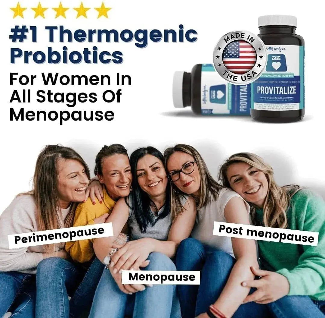 Provitalize | 100% Natural Probiotic & Menopause Supplement for Women – 60 DRcaps™ NORTH WAVE   SCENTORA