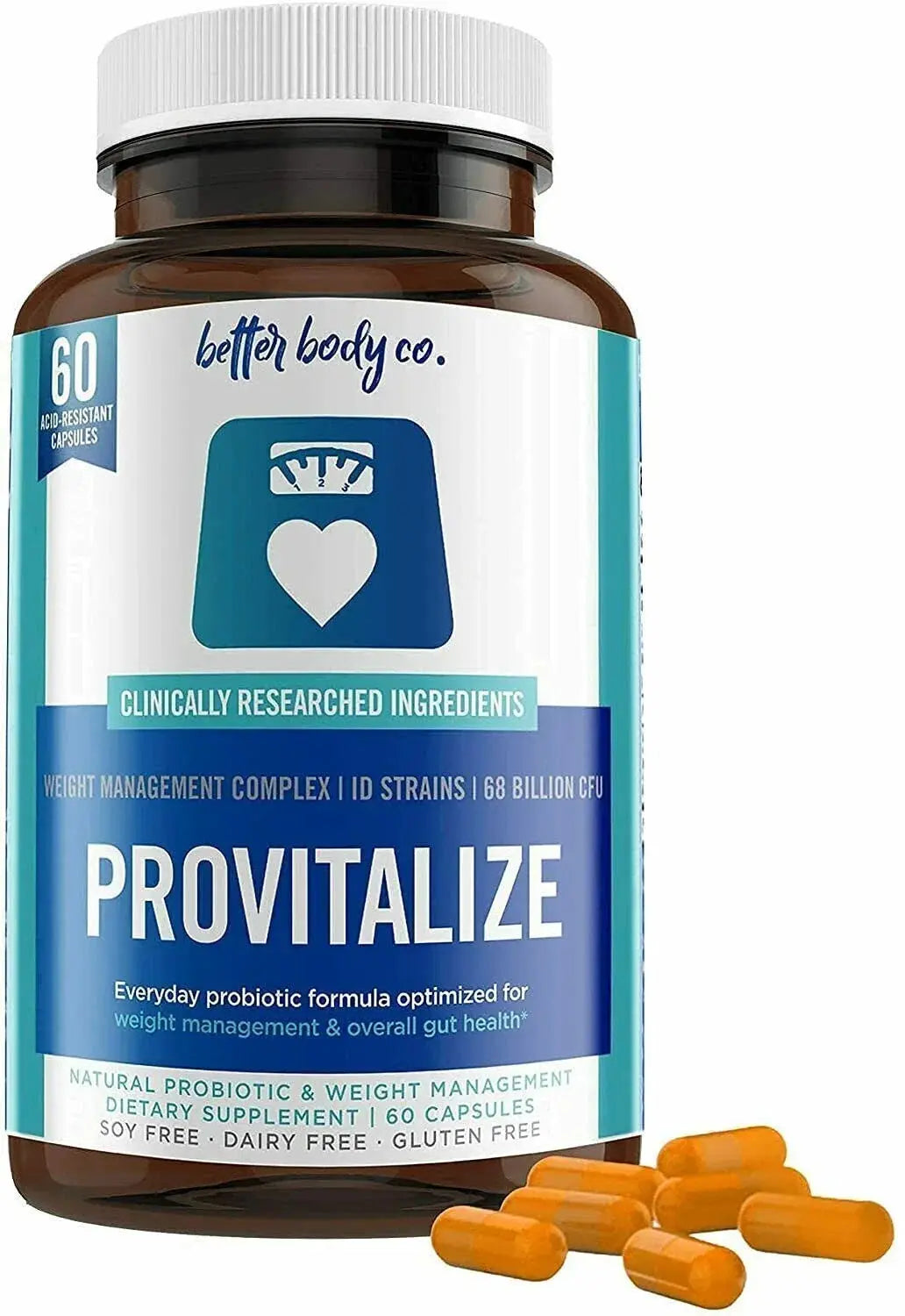 Provitalize | 100% Natural Probiotic & Menopause Supplement for Women – 60 DRcaps™ NORTH WAVE   SCENTORA