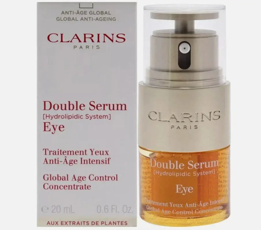 Clarins Double Serum Eye Global Age Control Concentrate - 20ml / 0.6 Fl. Oz. NORTH WAVE   SCENTORA